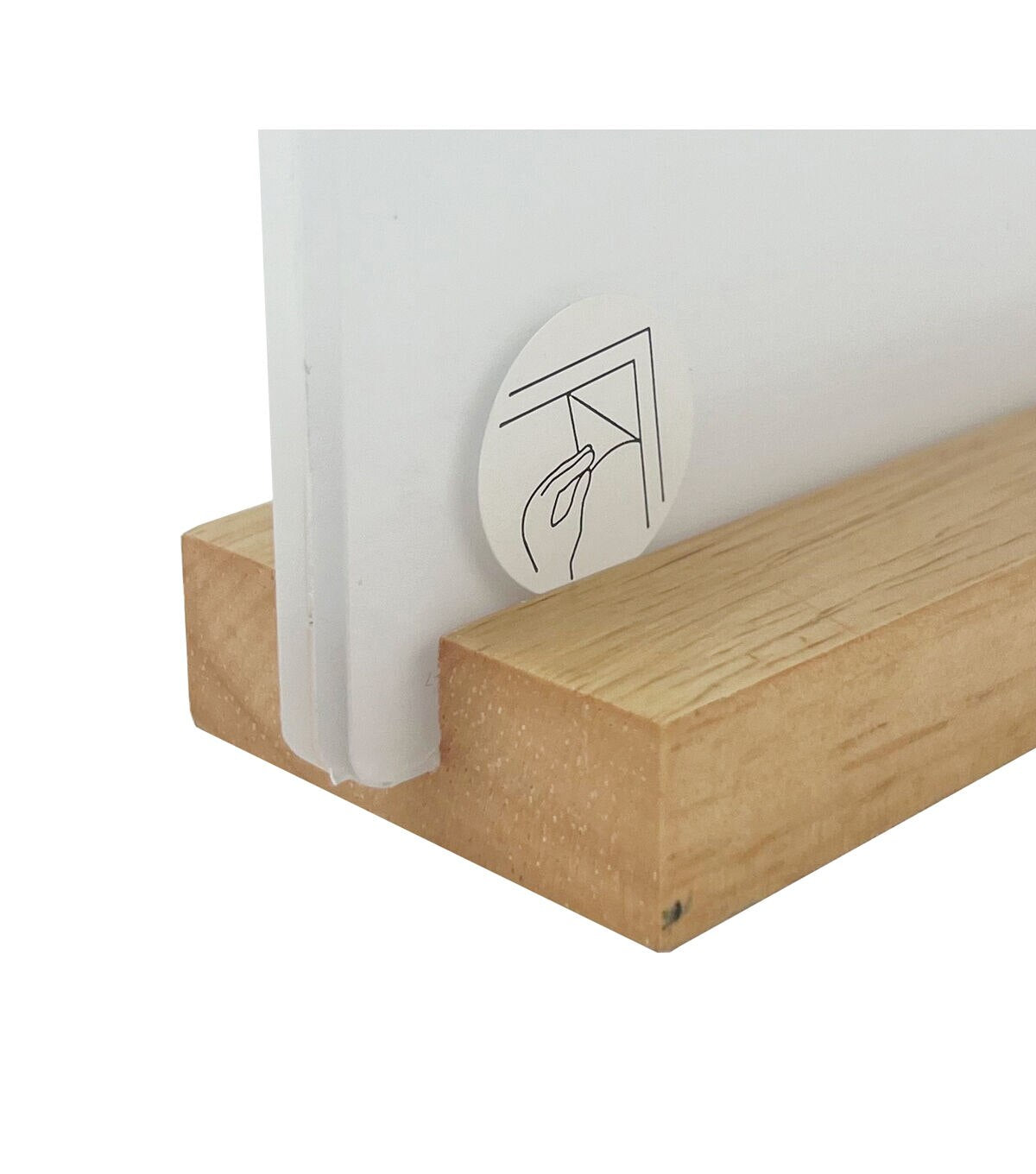 6 x 4 Acrylic Tabletop Picture Frame With Wood Base by Place & Time