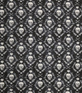 Skulls Halloween Super Snuggle Flannel Fabric
