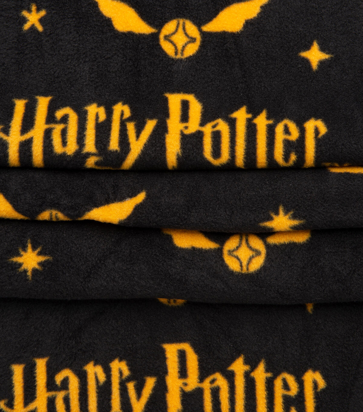 Harry Potter Quidditch Snitch Fleece Fabric