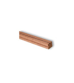 Sapelly Molding for Showcase: 12 x 12 x 1000 mm
