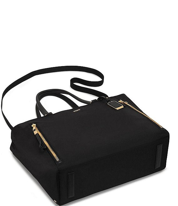 Voyageur Valetta Medium Gold Tone Travel Tote Bag