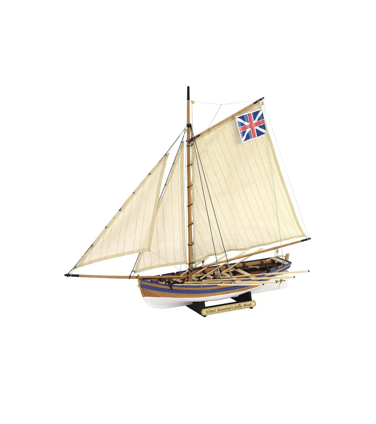 HMS Bounty's Jolly Boat. 1:25 Wooden Model Ship Kit