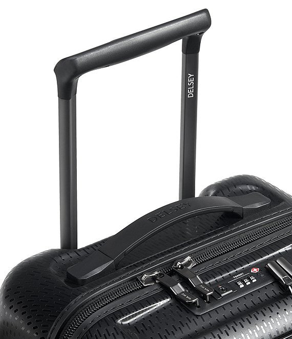 Turenne Collection Soft Pocket Carry-On Spinner Suitcase