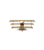 Fighter Fokker Dr I. 1:16 Wooden and Metal Aircraft Model
