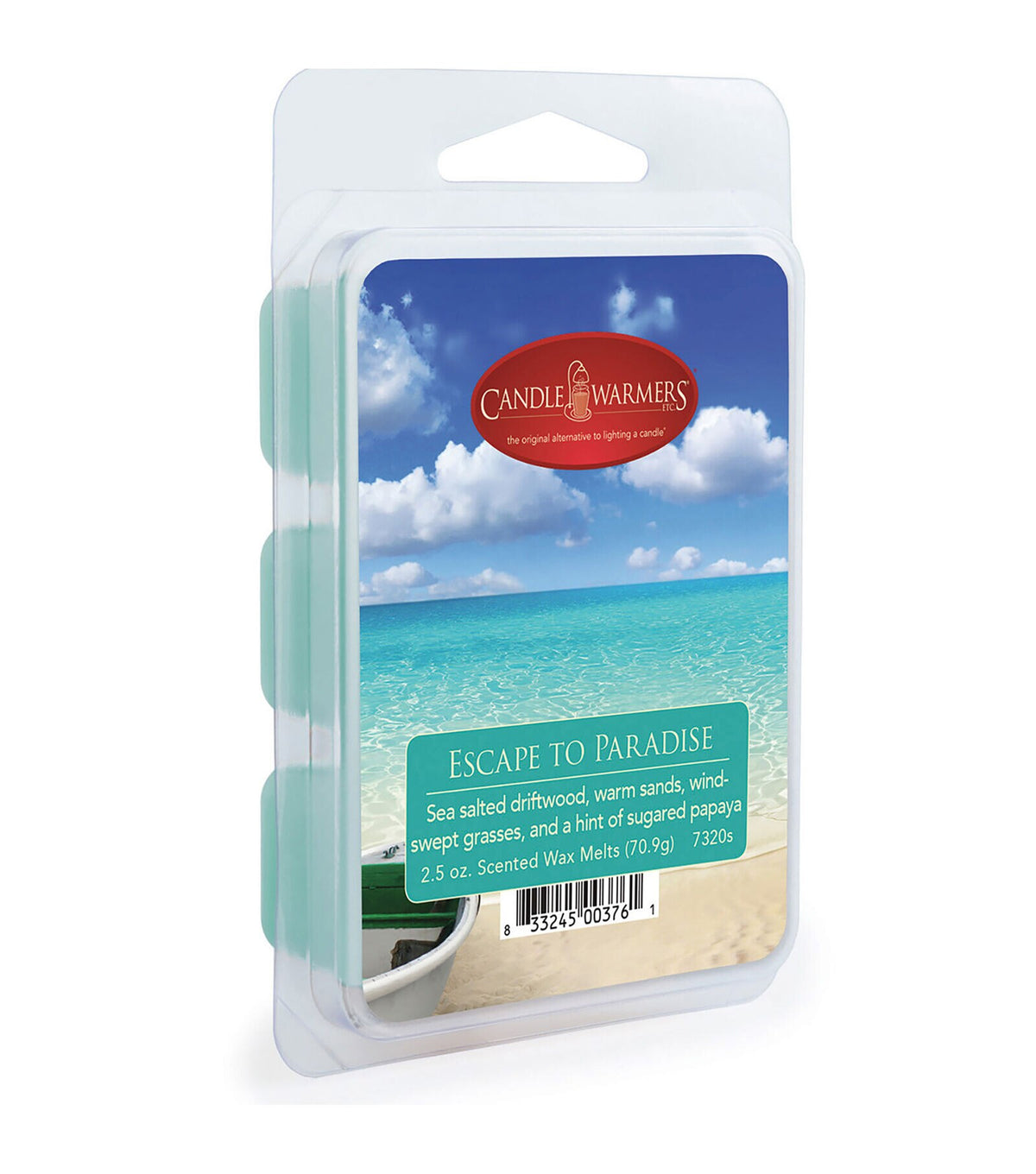 Candle Warmers 2.5oz Escape to Paradise Wax Melts