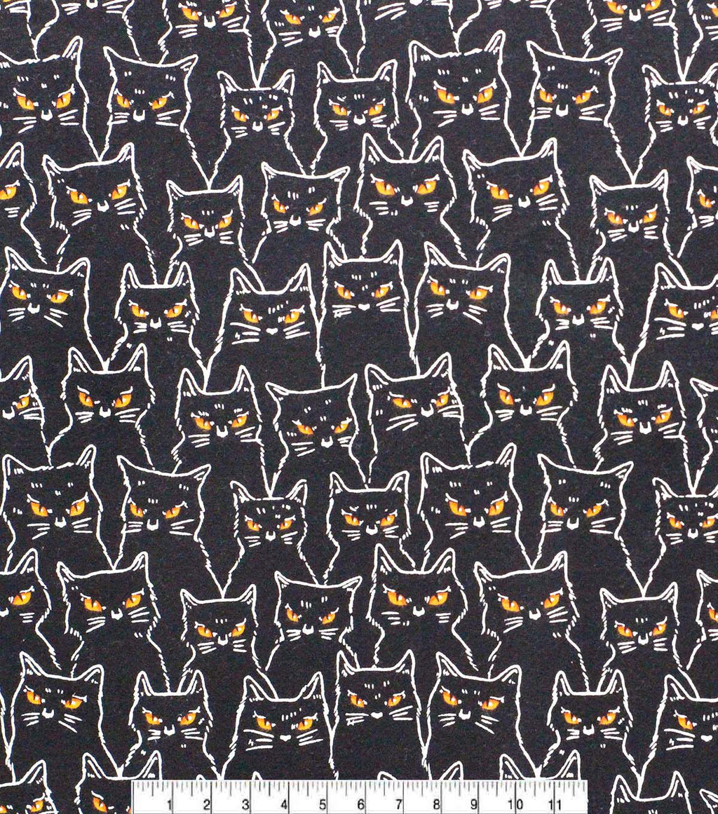 Cats Super Snuggle Flannel Fabric