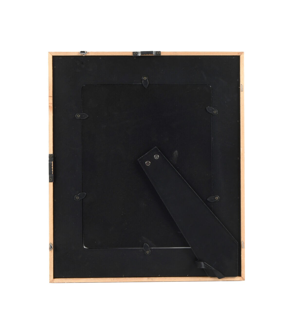 12 x 14 Matted to 8 x 10 Summit Black Portrait Frame by Hudson 43