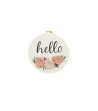 Leisure Arts 6 Hello Embroidery Kit