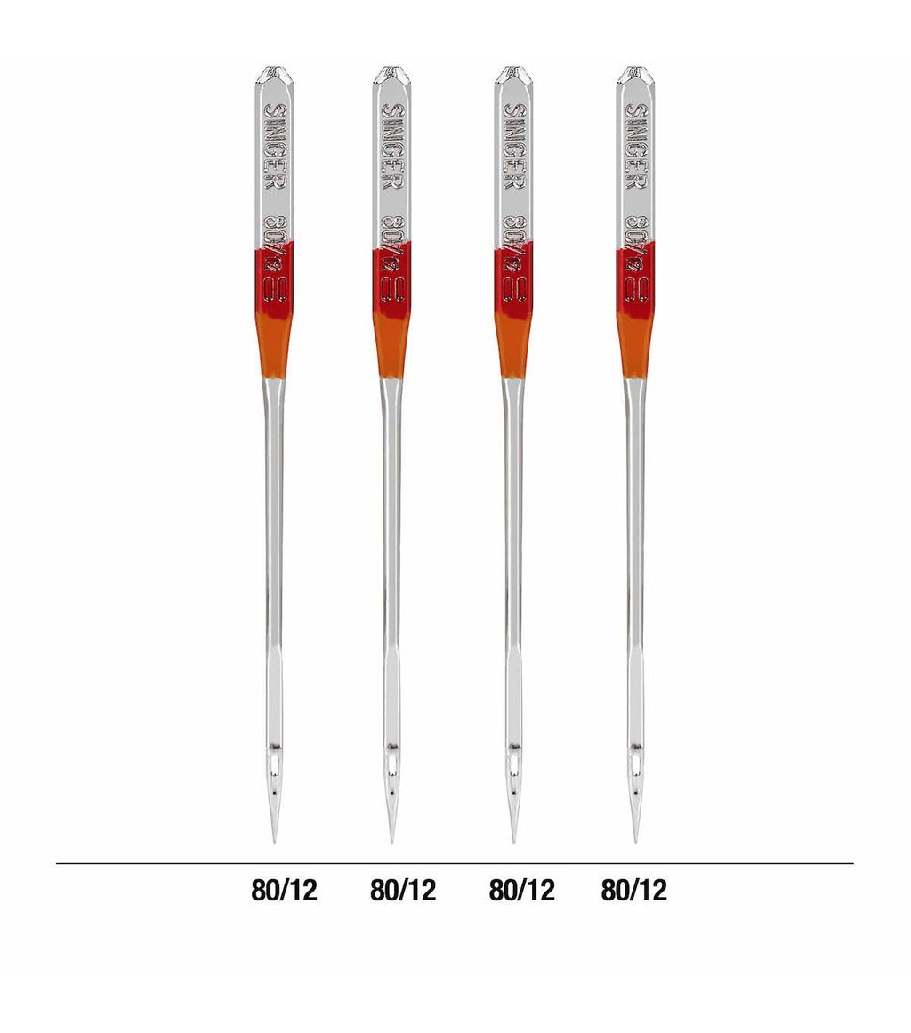 SINGER Universal Regular Point Sewing Machine Needles