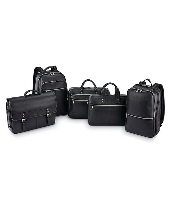 Classic Leather Toploader Brief Case