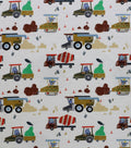 Animal Construction Super Snuggle Flannel Fabric