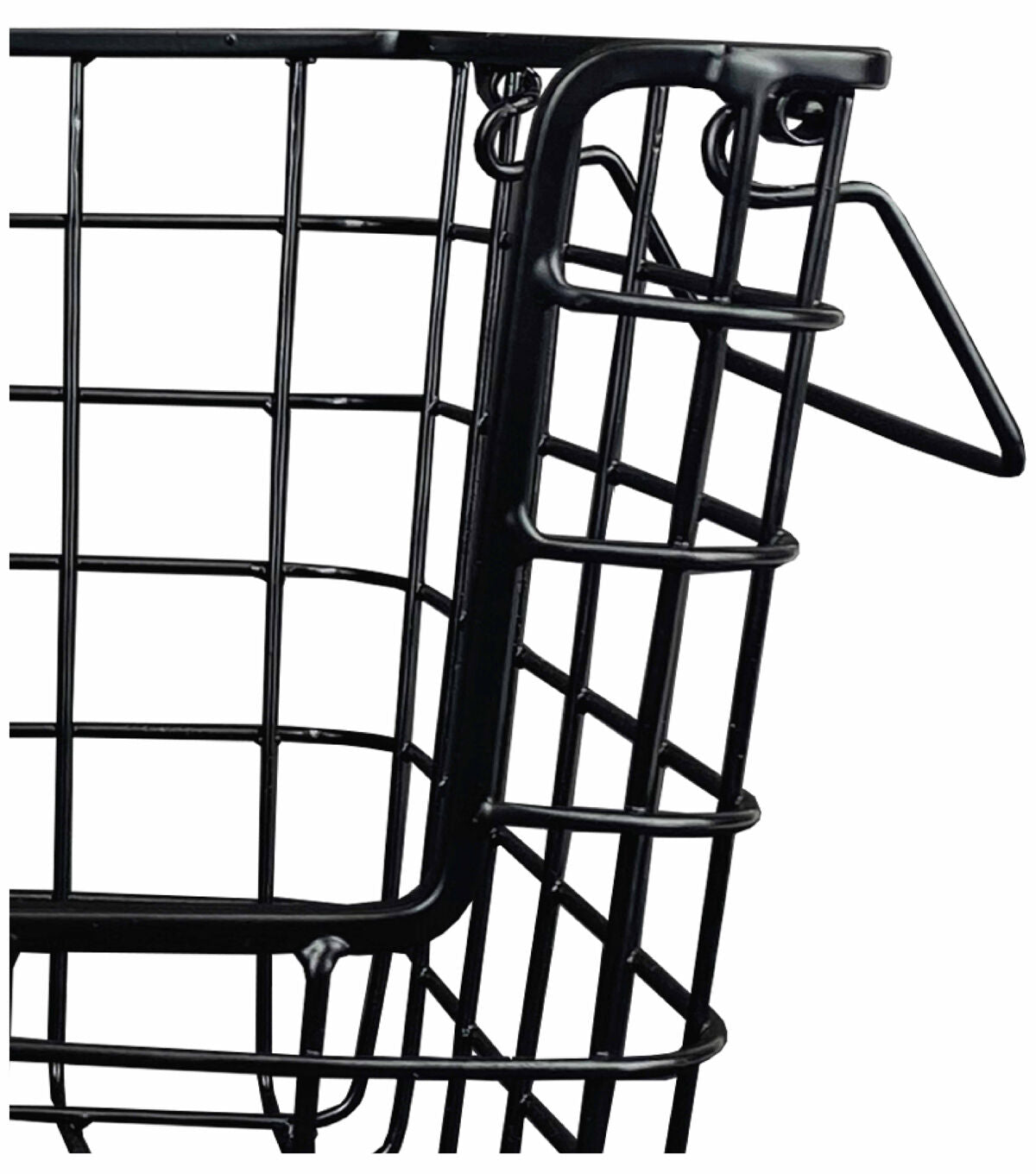 13 x 9 Black Metal Wire Basket by Place & Time