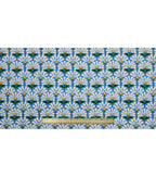Blue Daisies Super Snuggle Flannel Fabric