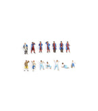 Set of 14 Metal Figures for Hermione La Fayette