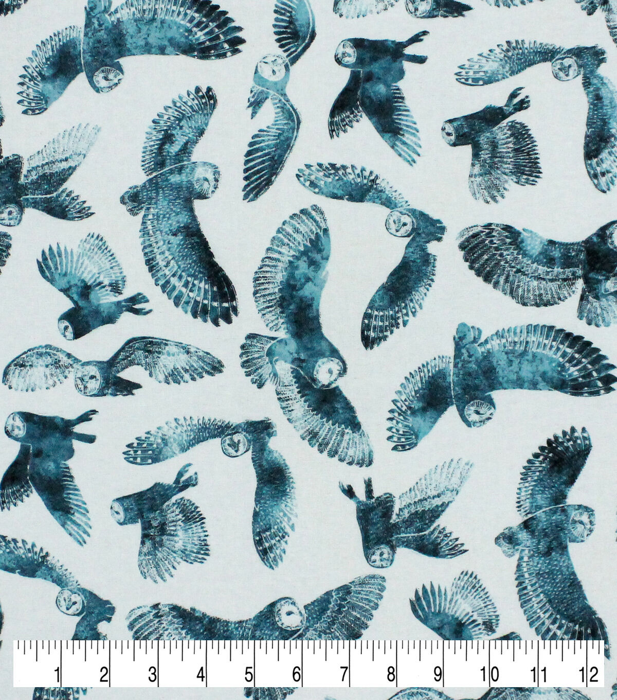 Snow Owls Super Snuggle Flannel Fabric