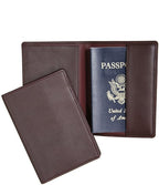 Leather Plain Passport Jacket