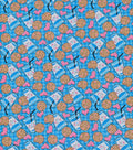 Cookies And Milk Novelty Cotton Fabric