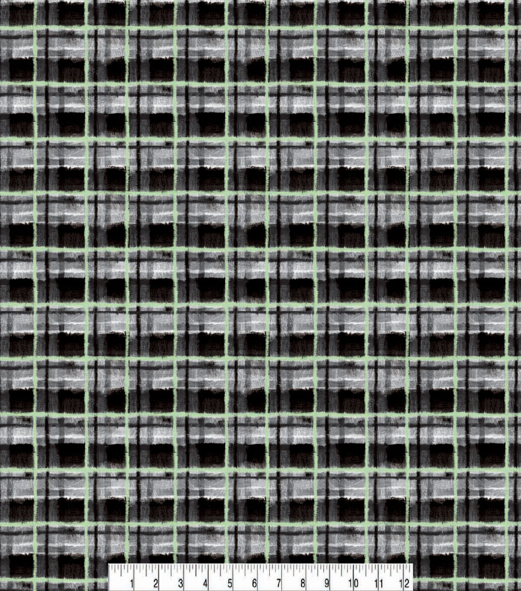 Plaid Super Snuggle Flannel Fabric