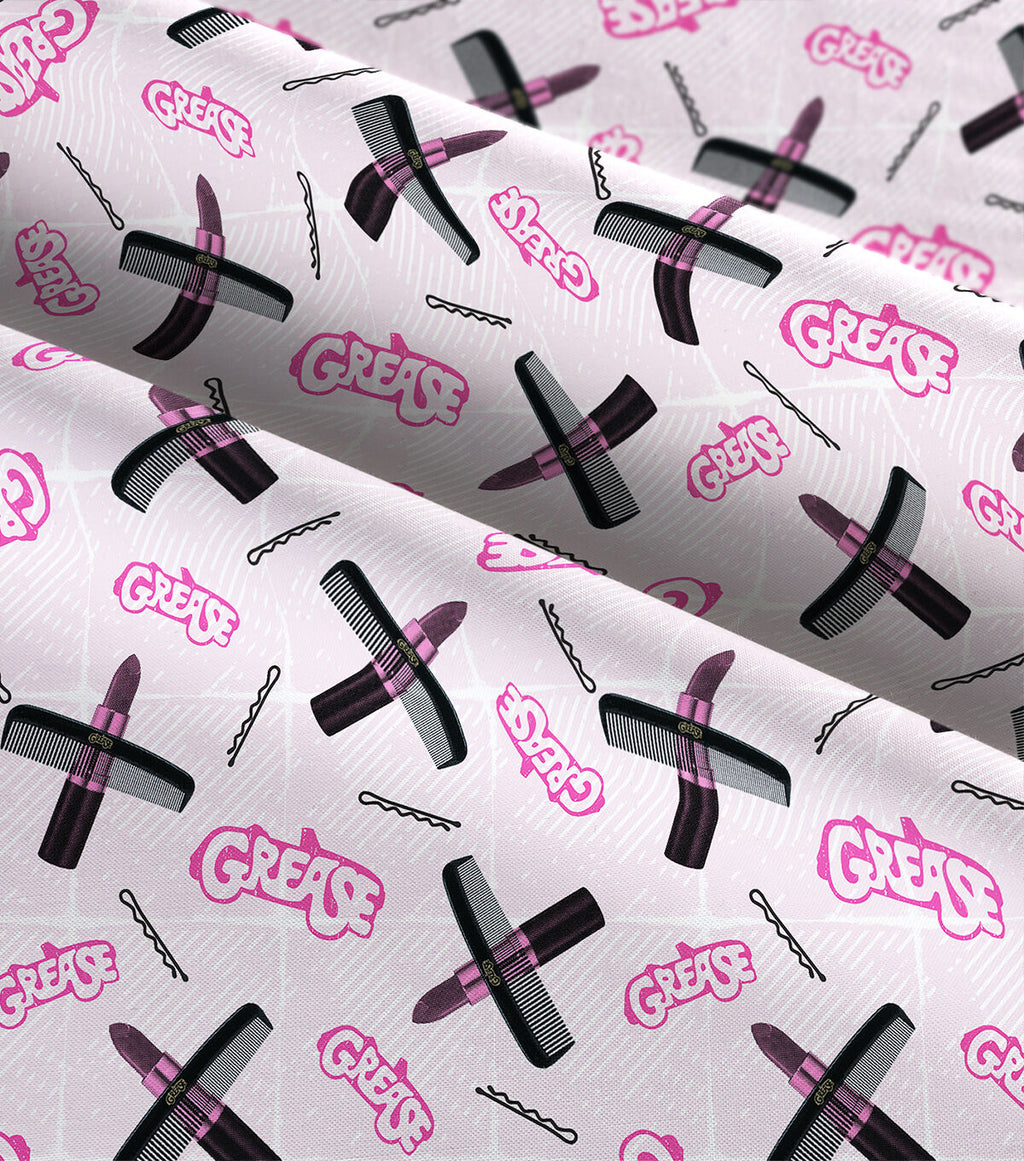 Grease Icons Pop Culture Cotton Fabric