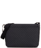 Malone Signature Logo Print Messenger Bag