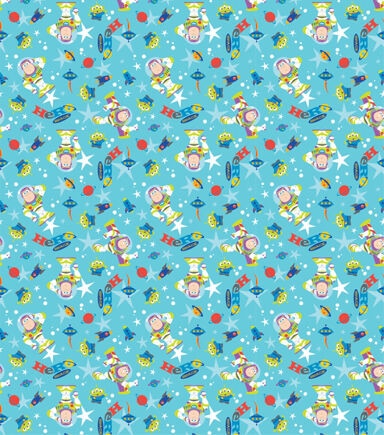 Toy Story Buzz Lightyear Hero Cotton Fabric