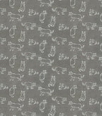 Cats Super Snuggle Flannel Fabric