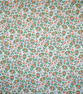 Florida Cotton Fabric State Flower