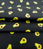 Tossed Avocado Super Snuggle Flannel Fabric