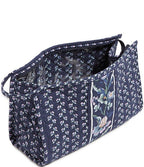 Vera Bradley Perennial Buds Trapeze Cosmetic Case