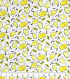 Lemon Sketch Super Snuggle Flannel Fabric
