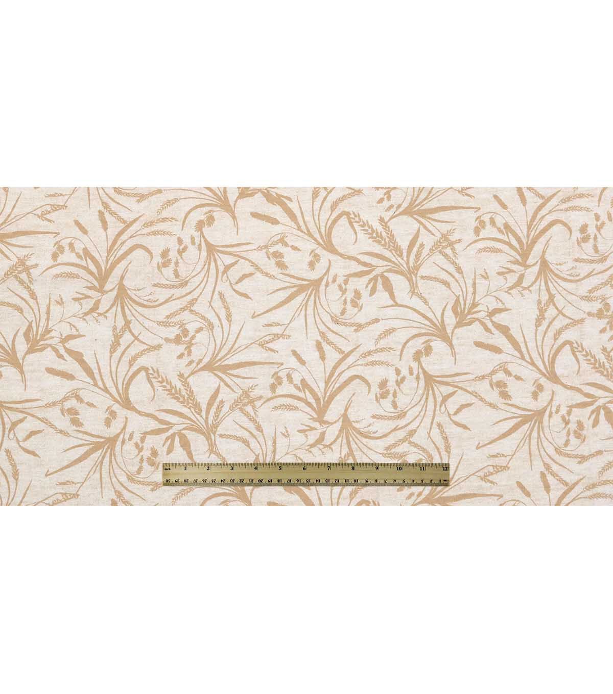108 Brown Wheat Wide Flannel Fabric