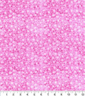 Lavender Sundrenched Floral Cotton Fabric by Keepsake Calico
