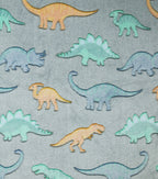 Sew Lush Dino Embossed Fleece Fabric