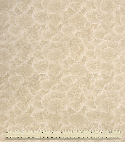 108 Wide Tan Mushroom Texture Flannel Fabric