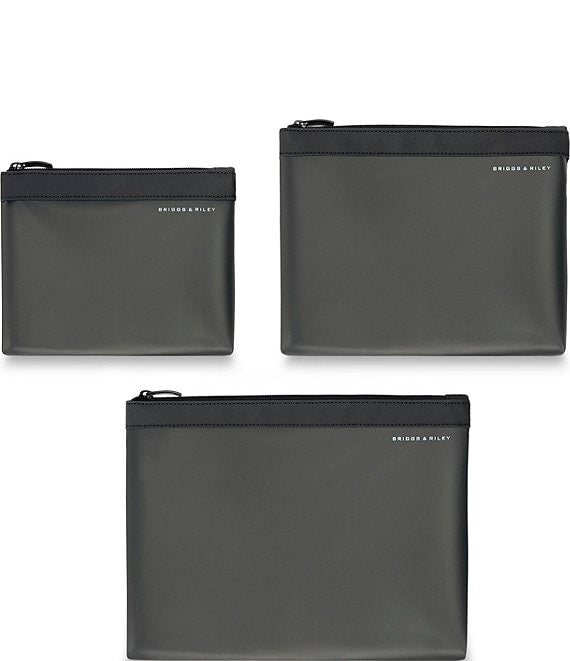 Travel Essentials Collection Translucent Pouch, 3-Piece Set