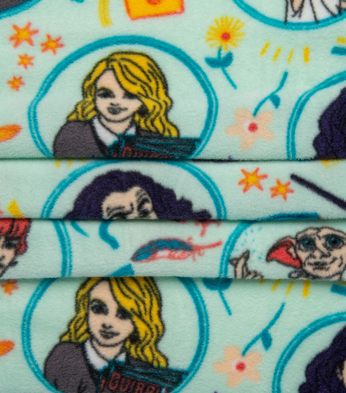 Harry Potter Magic Circle Toss Fleece Fabric