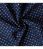 Stars And Dots Patriotic Cotton Fabric