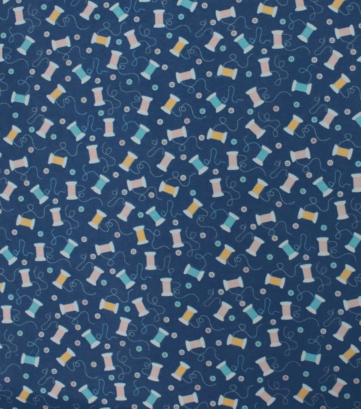 Thread Navy Super Snuggle Flannel Fabric