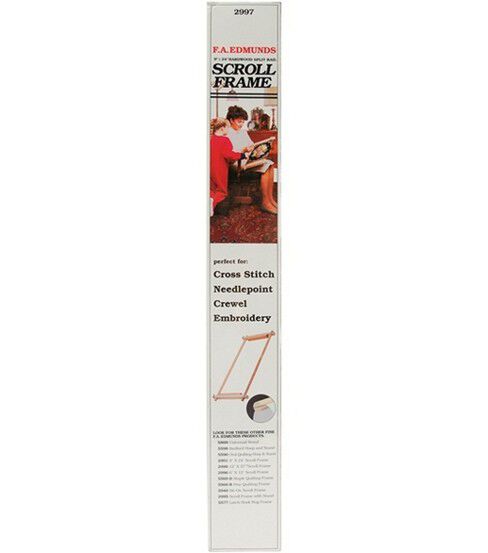 Edmunds Split Rail Scroll Frame 9X24
