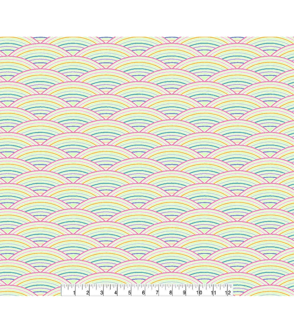 Rainbow Super Snuggle Flannel Fabric