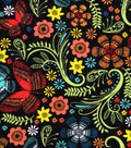 Fall Butterfly Super Snuggle Flannel Fabric