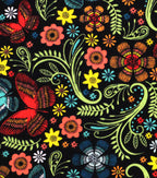 Fall Butterfly Super Snuggle Flannel Fabric