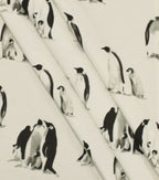 Penguins Super Snuggle Christmas Flannel Fabric