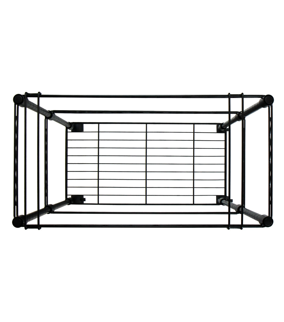 Oceanstar 24 Black Portable 2 Tier Metal Rolling File Cart