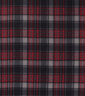 Brad Plaid Blizzard Fleece Fabric