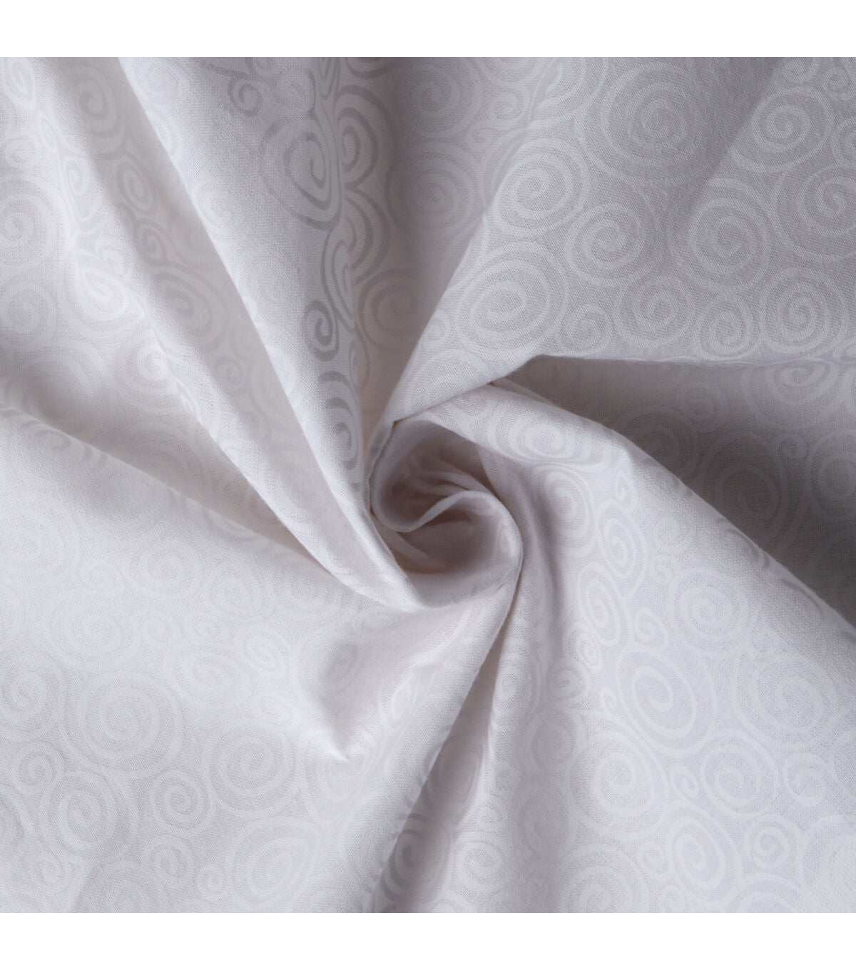 White Swirls Quilt Cotton Fabric by Quilter's Showcase
