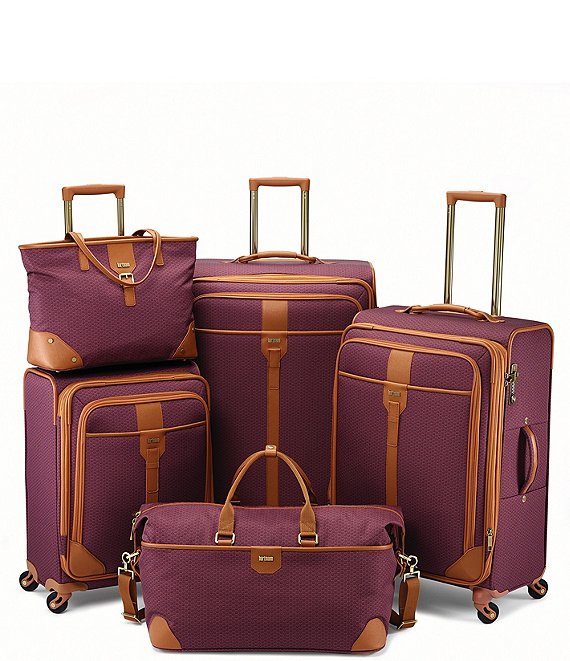 Luxe II Collection Softside Medium Journey Expandable Spinner Suitcase