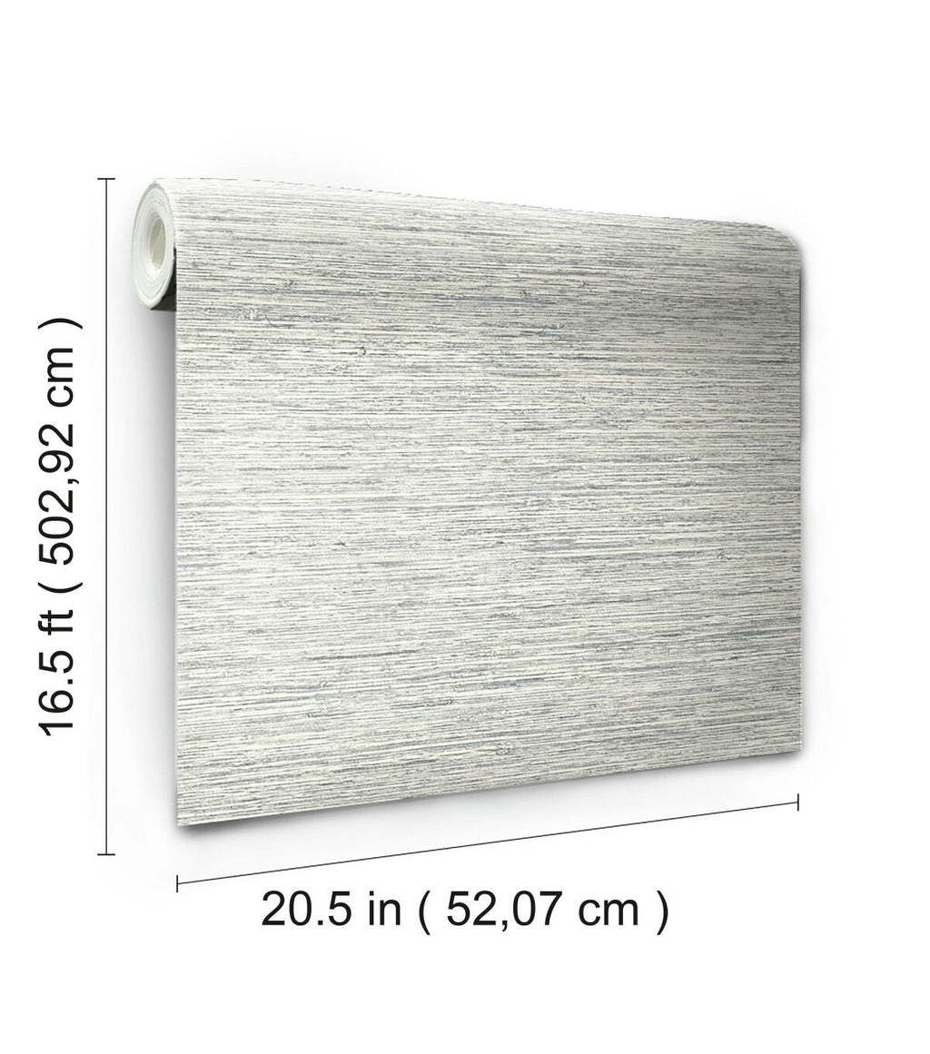 York Wallcoverings Wallpaper Grey Grasscloth