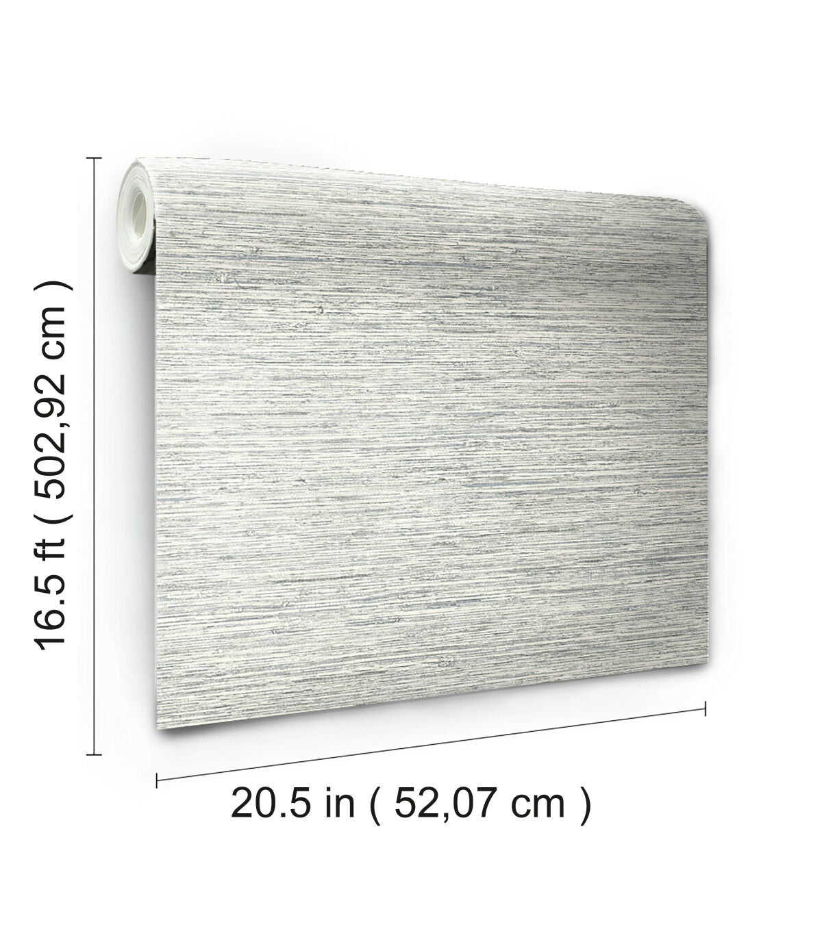 York Wallcoverings Wallpaper Grey Grasscloth
