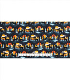Sunset Wolves Super Snuggle Flannel Fabric